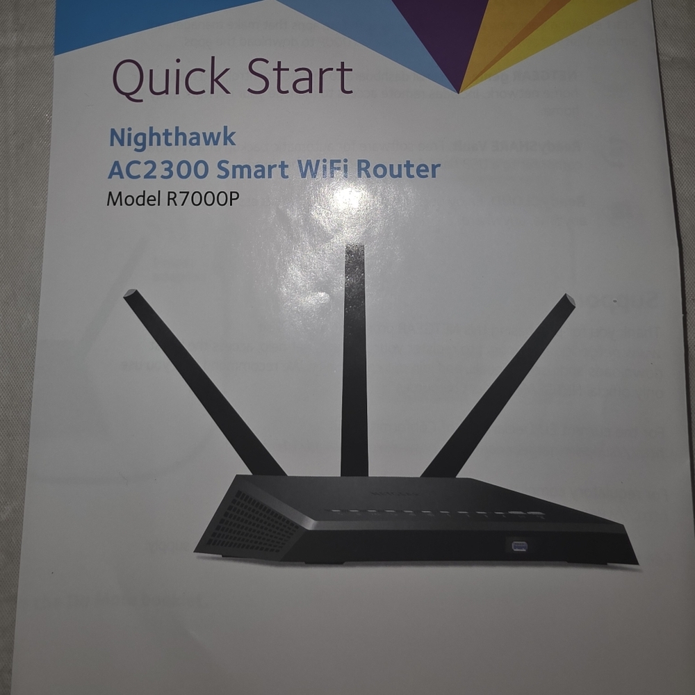 NETGEAR Nighthawk AC2300 Smart WIFI Router Model R7000P - Picture 13 of 16